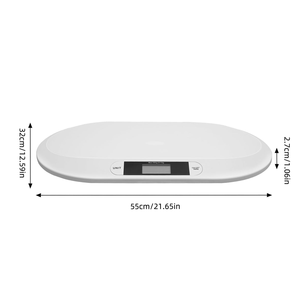 Digital Infant Scale 20kg/44lb LCD Display O199