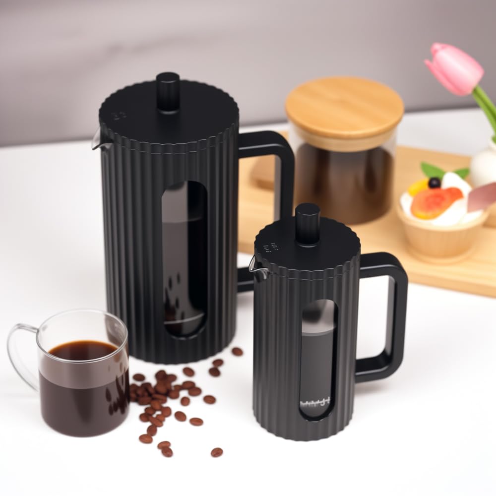 12 oz Heat Resistant Borosilicate Glass French Press K93341