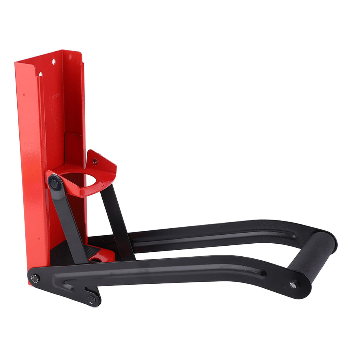 500ML Red Steel Heavy Duty Can Crusher with Bottle Opener F86645