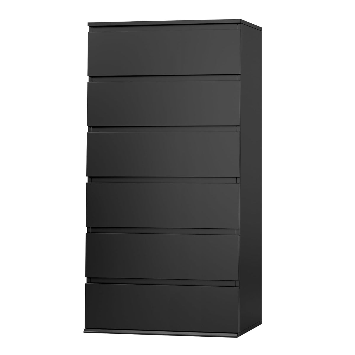 Black 6 Drawer Dresser A33240