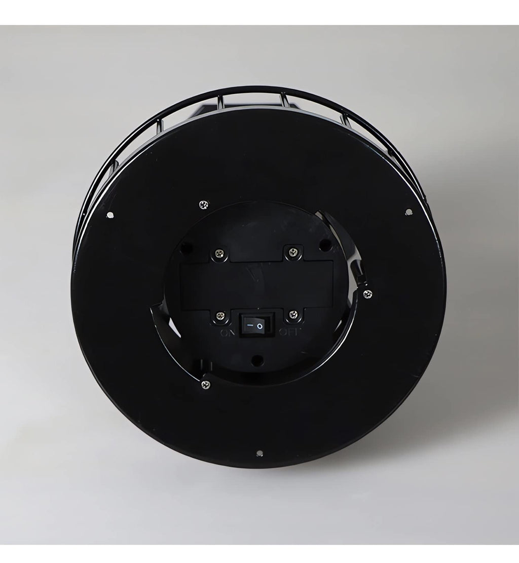 Black Solar Rotating Lighthouse Lamp J845