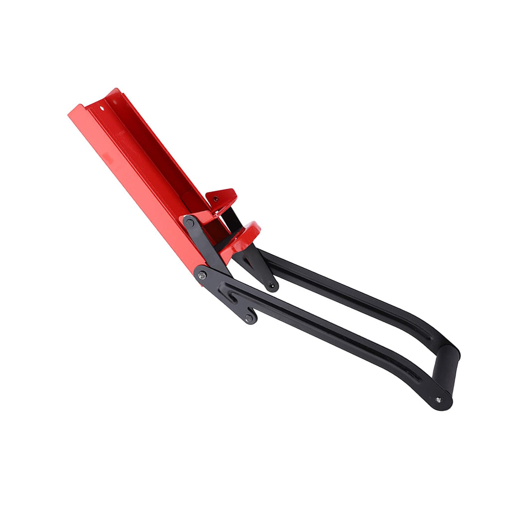 500ML Red Steel Heavy Duty Can Crusher with Bottle Opener F86645