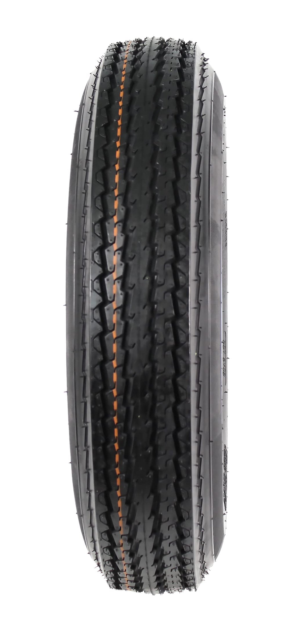 2-Pack Trailer Tire Rim Assembly 5.30-12 5 Lug White LRC J19489