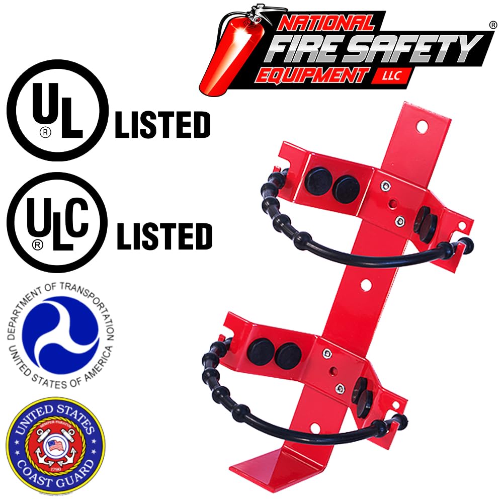 5Lb Heavy Duty Steel Marine Fire Extinguisher Mount L39742