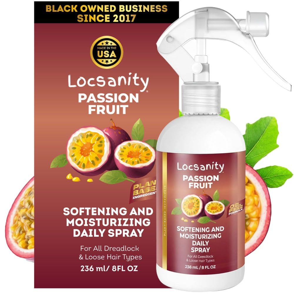 Daily Moisturizing Refreshing Spray for Dreadlocks, Locs, Braids 8 fl oz J770