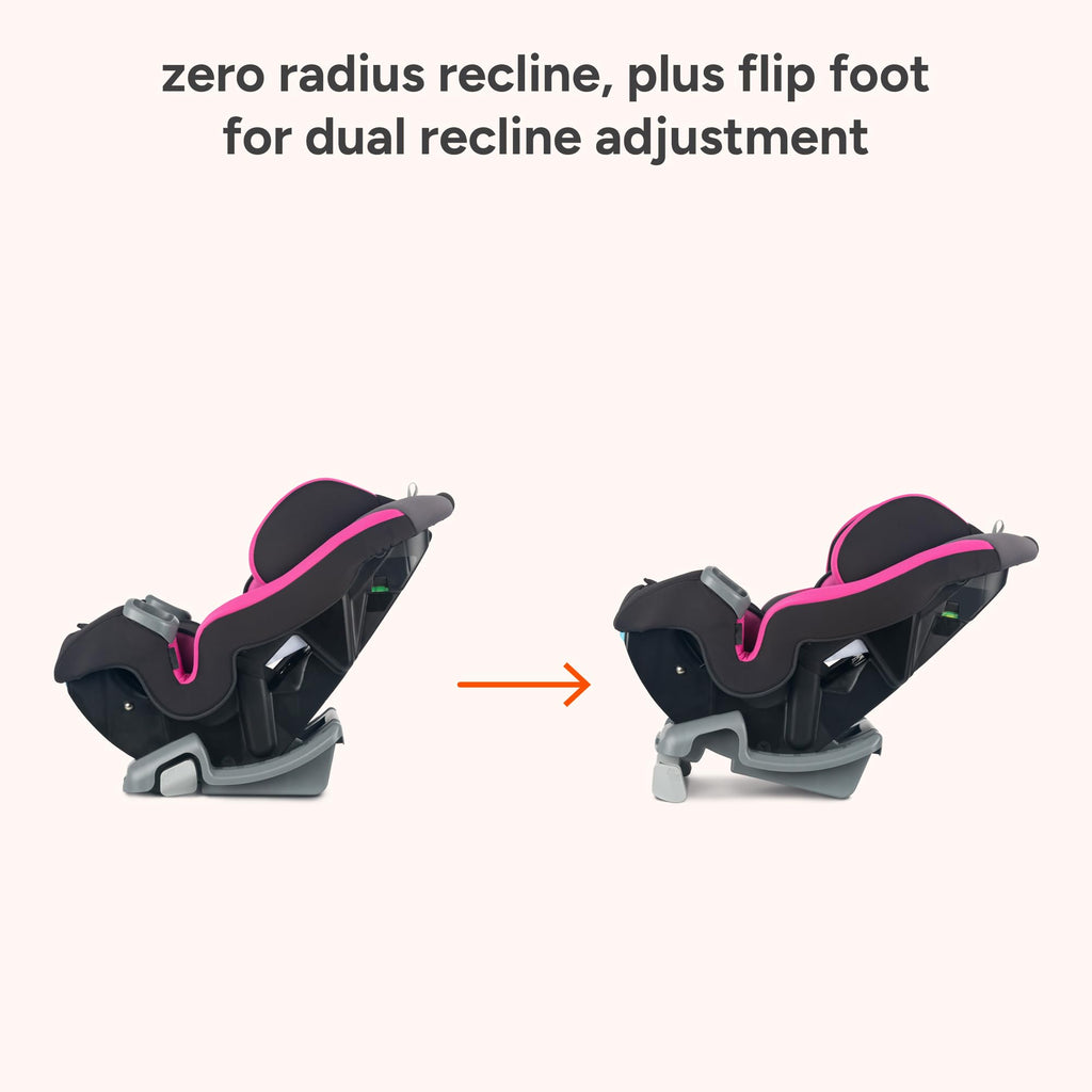Pink Convertible Car Seat Y306