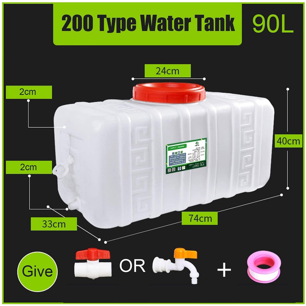 Outdoor Travel Water Tank, 25L Plastic Bucket D87610