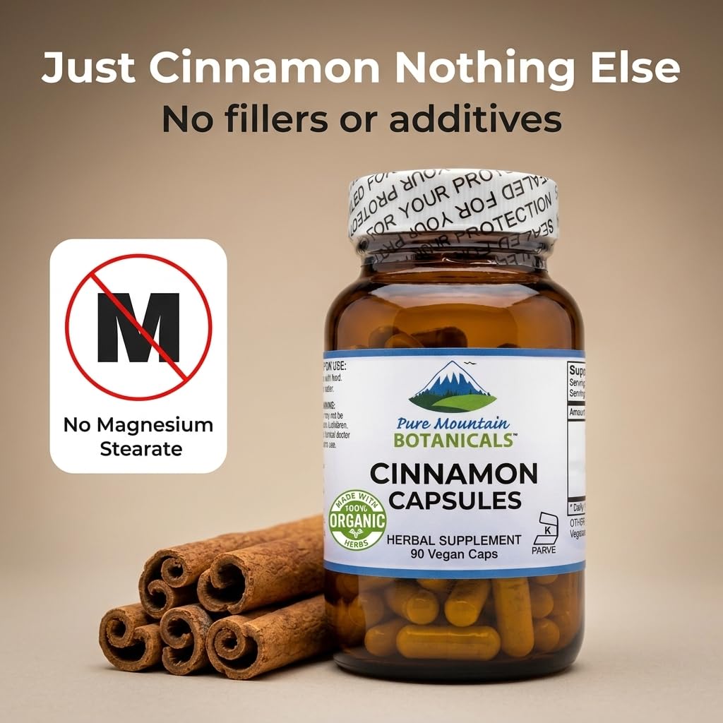 Cinnamon Capsules 1000mg 90 Capsules F95063