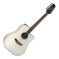 12-string Acoustic-electric Guitar Pearl White L4376