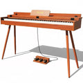88 Key Weighted Digital Piano with Stand & 3 Pedals D49740
