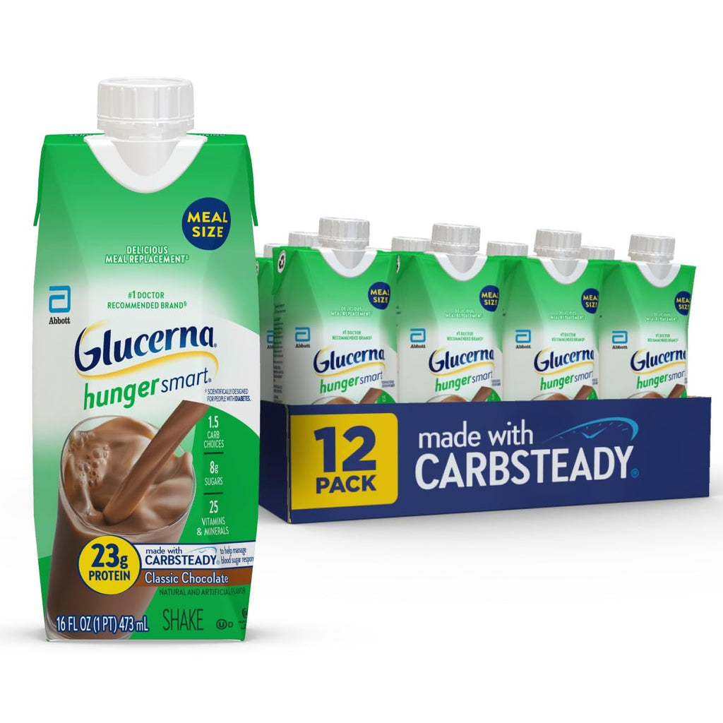 Classic Chocolate Diabetes Care Shake 23g Protein 12 Pack R854