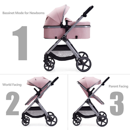 2 in 1 Convertible Baby Stroller Y1155