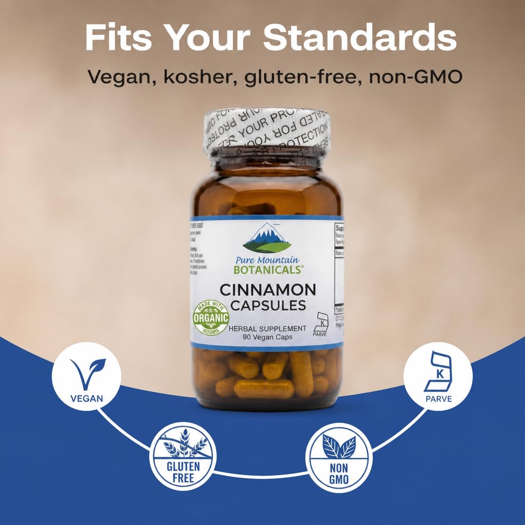 Cinnamon Capsules 1000mg 90 Capsules F95063