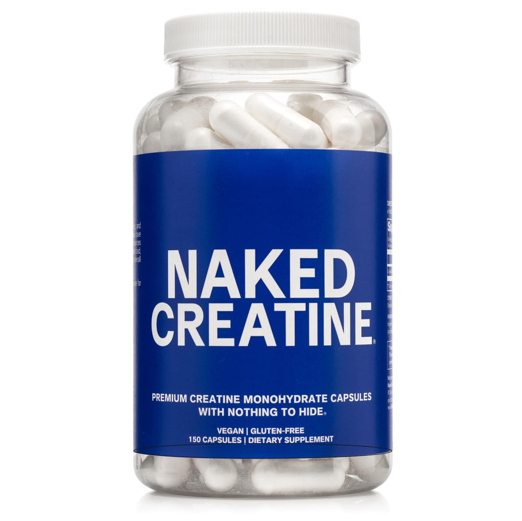 Micronized Creatine Monohydrate Capsules 2.5g 75 Servings Vegan Z71492