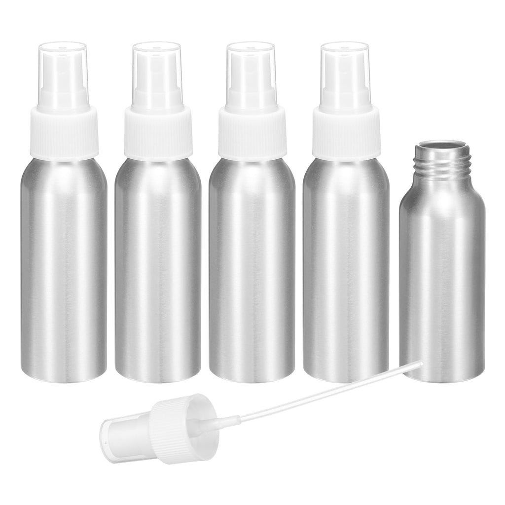 5 Pc 80 ml Aluminum Fine Mist Spray Bottles C5342