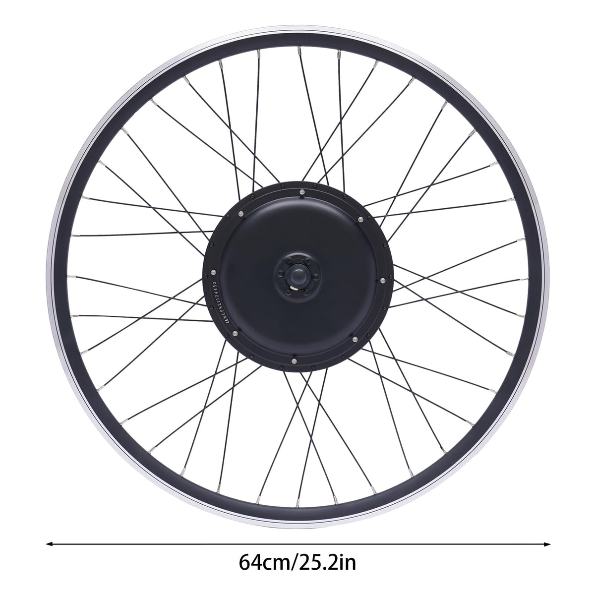 48V 1000W Brushless Front Wheel Electric Bike Conversion Kit T8953