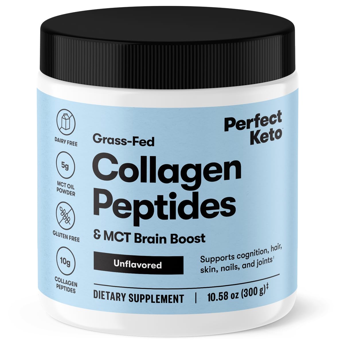 Unflavored Collagen Peptides Protein Powder D966