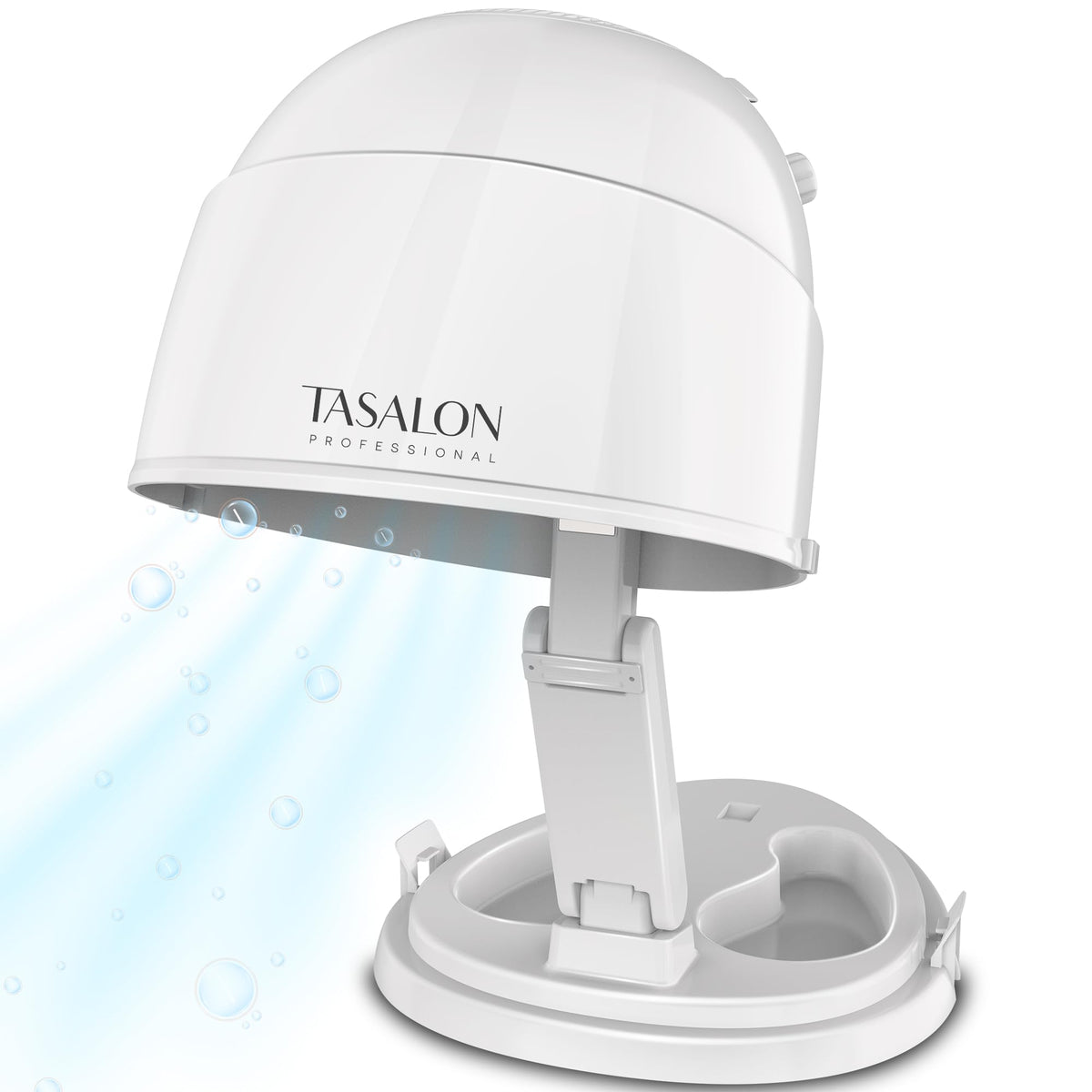 Portable Height Adjustable Hooded Hair Dryer White C14775