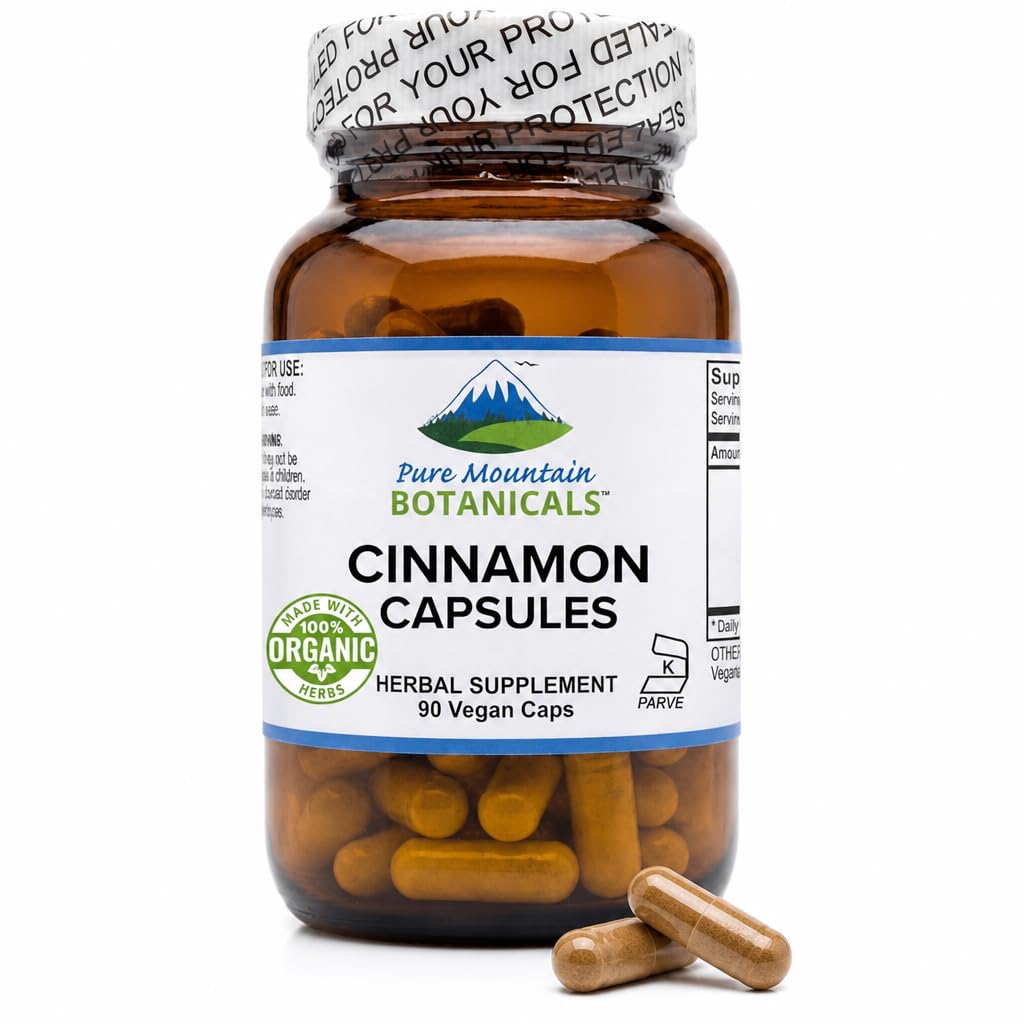 Cinnamon Capsules 1000mg 90 Capsules F95063