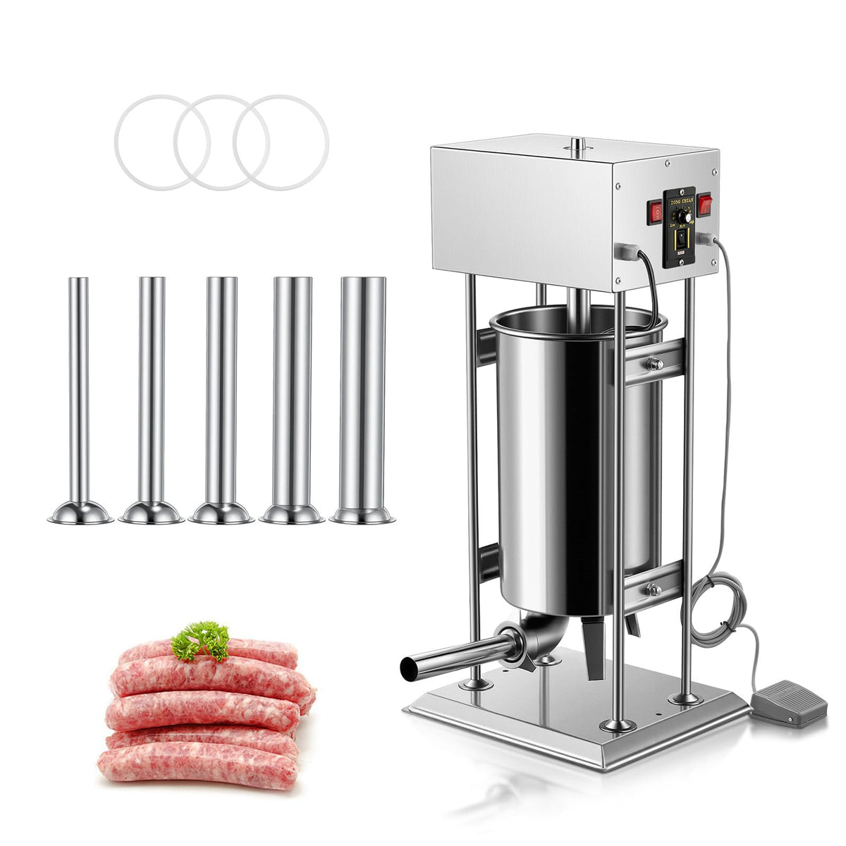 33LBS Stainless Steel Sausage Stuffer R9440