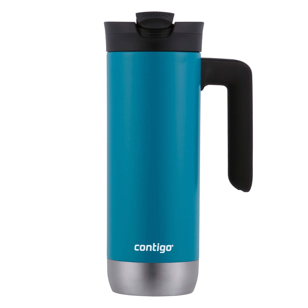 Stainless Steel 20oz Travel Mug with Handle O69789