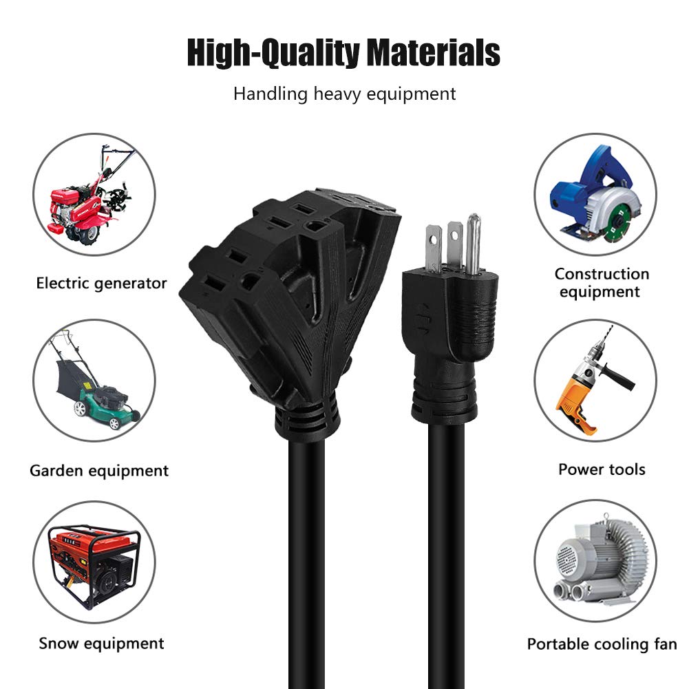 100FT 12/3 Outdoor Heavy Duty Extension Cord H173849