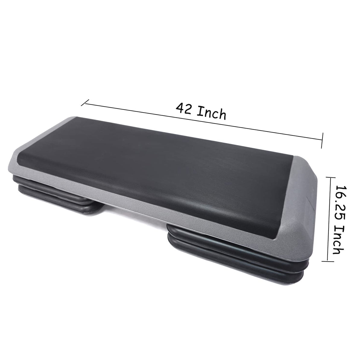 43'' Adjustable Aerobic Step Platform with Risers T872366