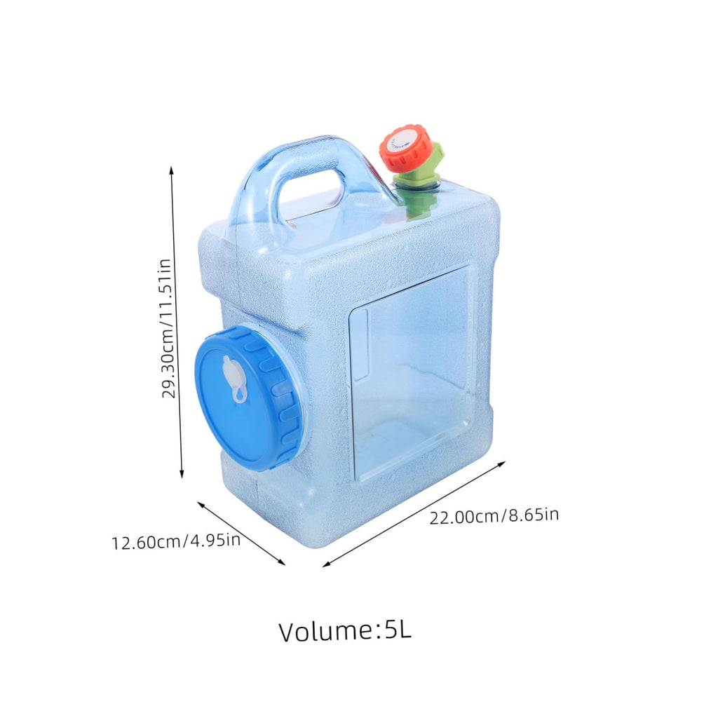 Portable 5L Blue Water Bucket Z362496