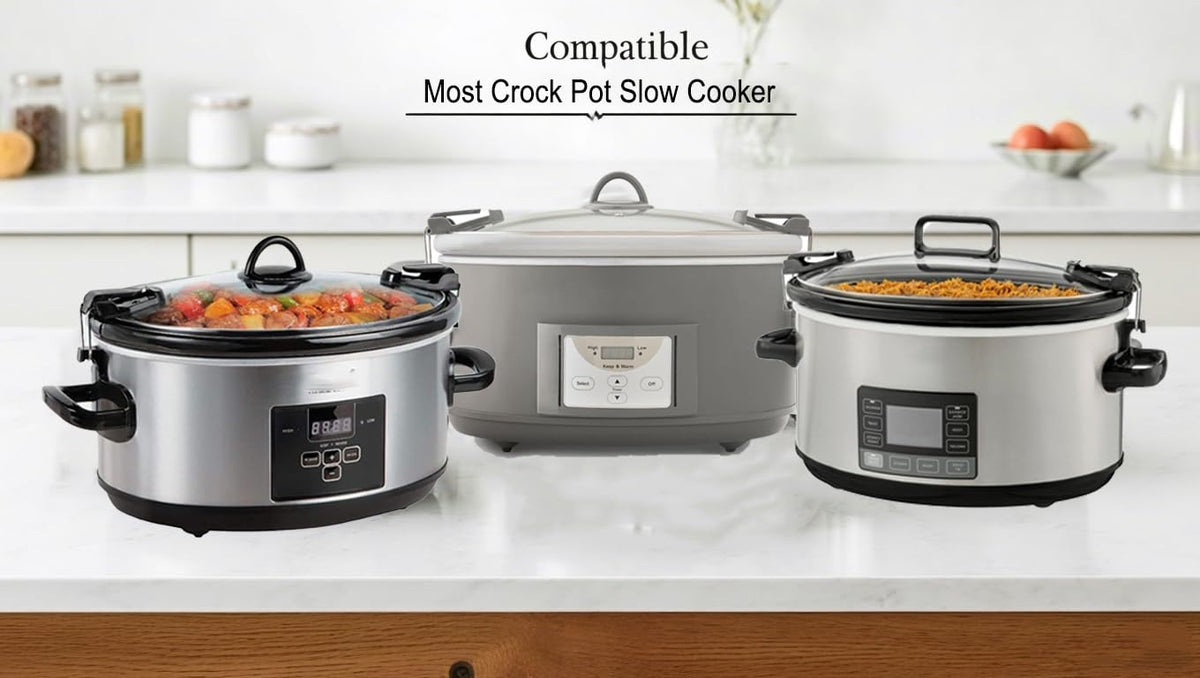 7 Qt Ceramic Slow Cooker Pot Z769595