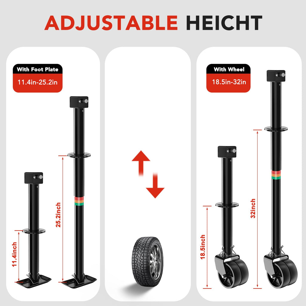 A-Frame Trailer Jack 2-in-1 O294607