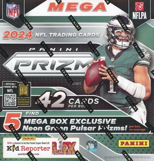 2024 Panini PRIZM Football MEGA Box Q70550