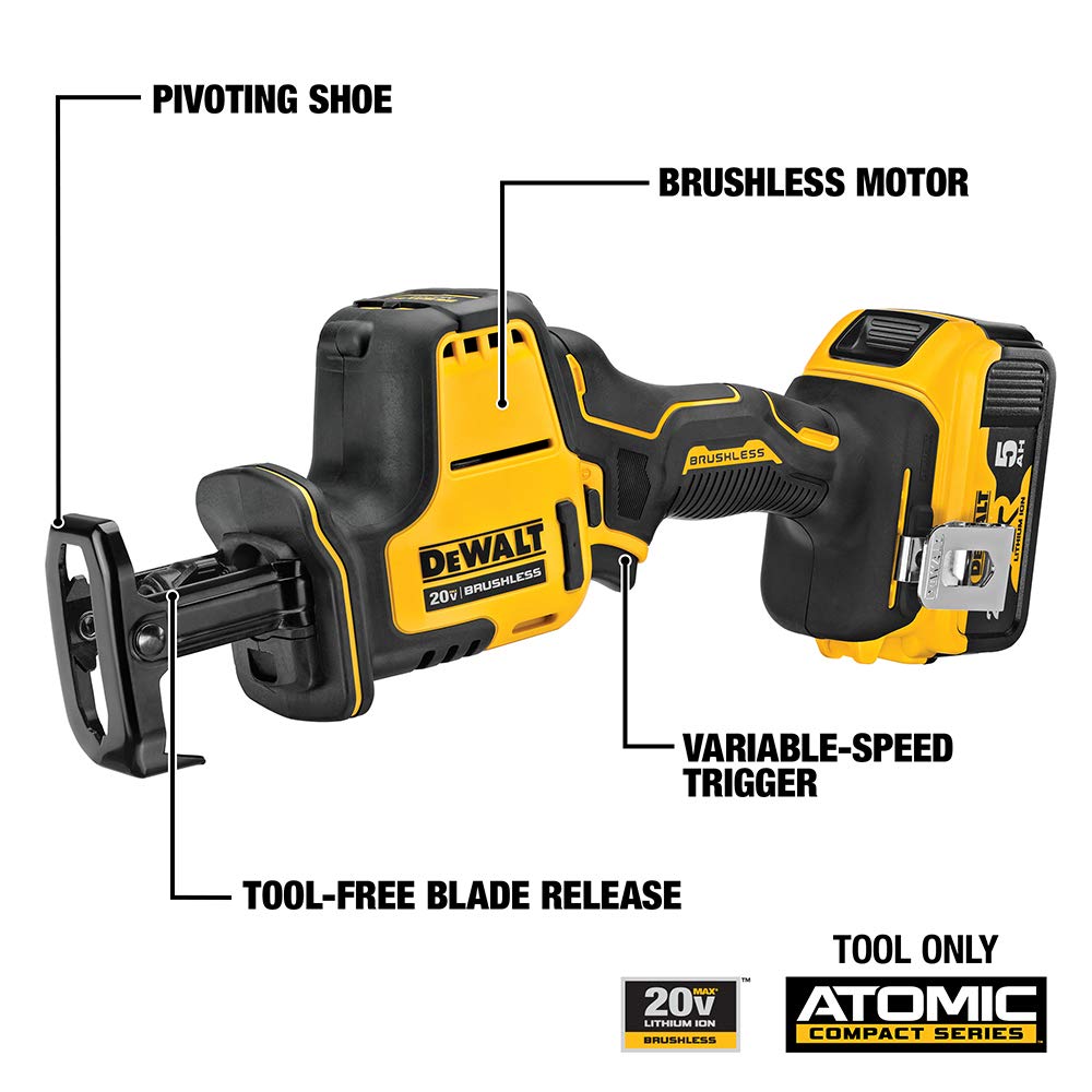 Cordless One-Handed Reciprocating Saw Kit W894272