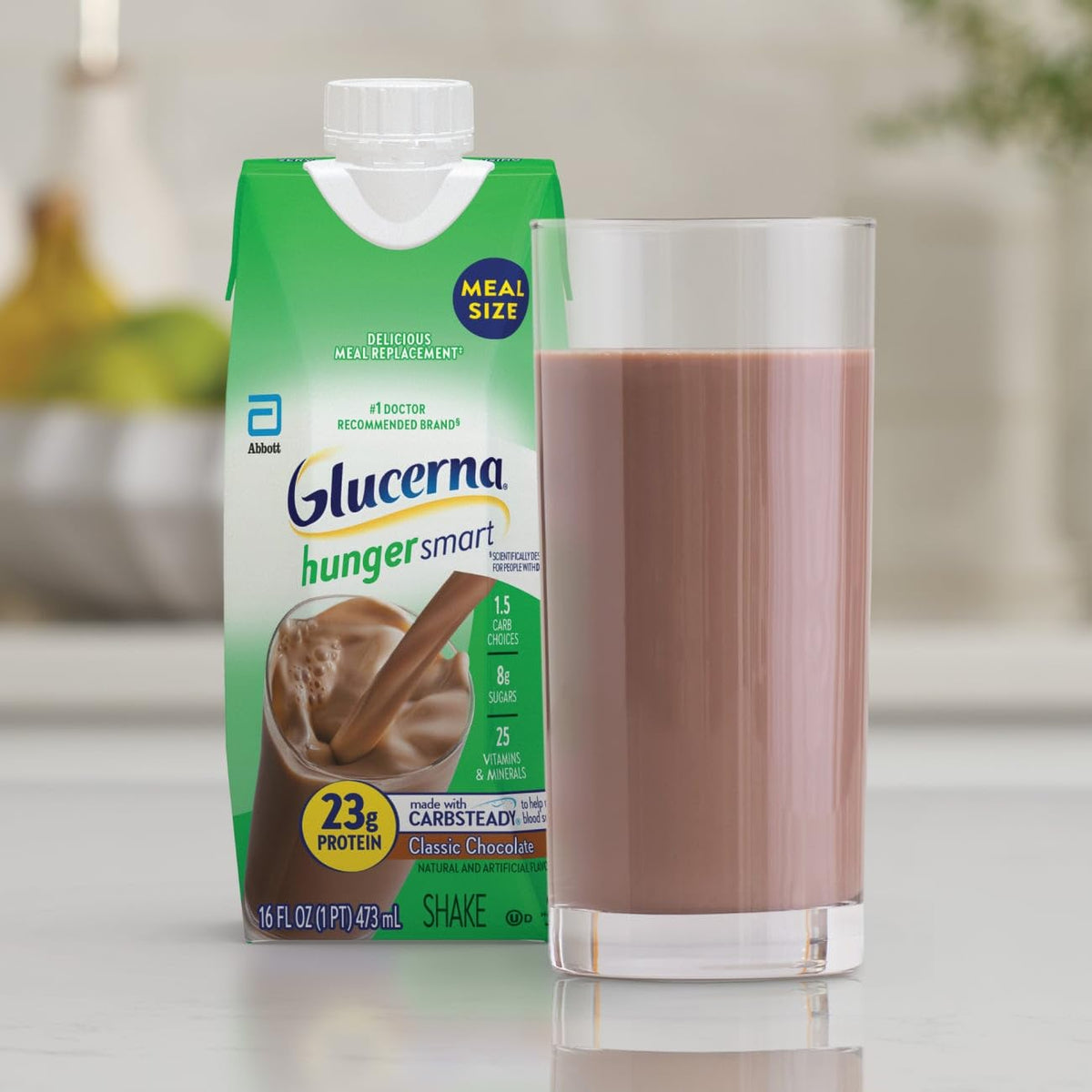 Classic Chocolate Diabetes Care Shake 23g Protein 12 Pack R854