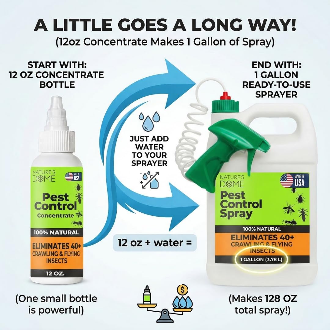 12 Oz Plant-Based Pest Control Concentrate S208