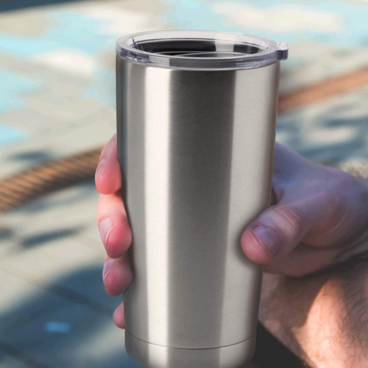 20oz Stainless Steel Insulated Tumblers with Lid Pack N11080