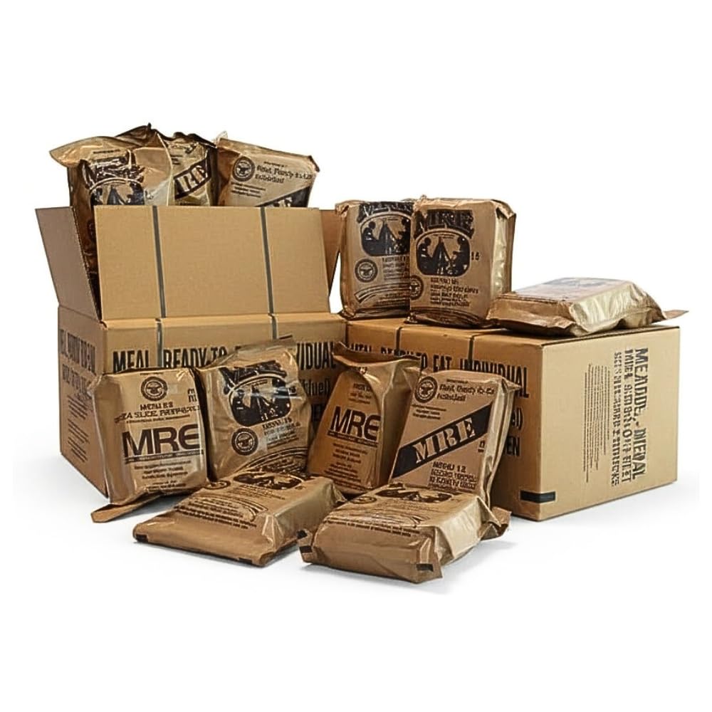 MRE Meals Ready to Eat A and B bundle cases with heater H70238