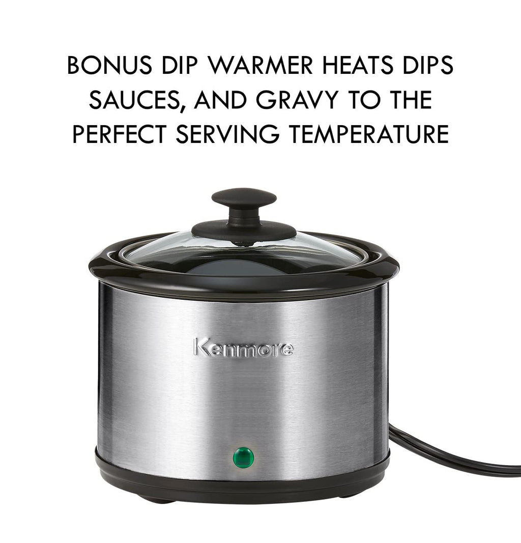 7 qt Programmable Slow Cooker with Dipper T5117