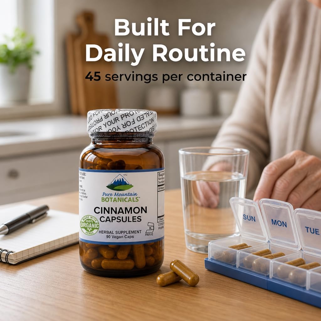 Cinnamon Capsules 1000mg 90 Capsules F95063