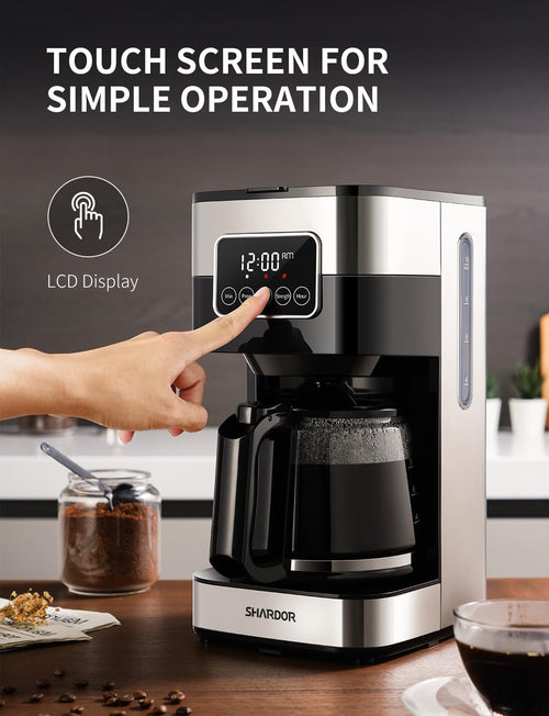 10-Cup Programmable Drip Coffee Maker with Permanent Filter K1587