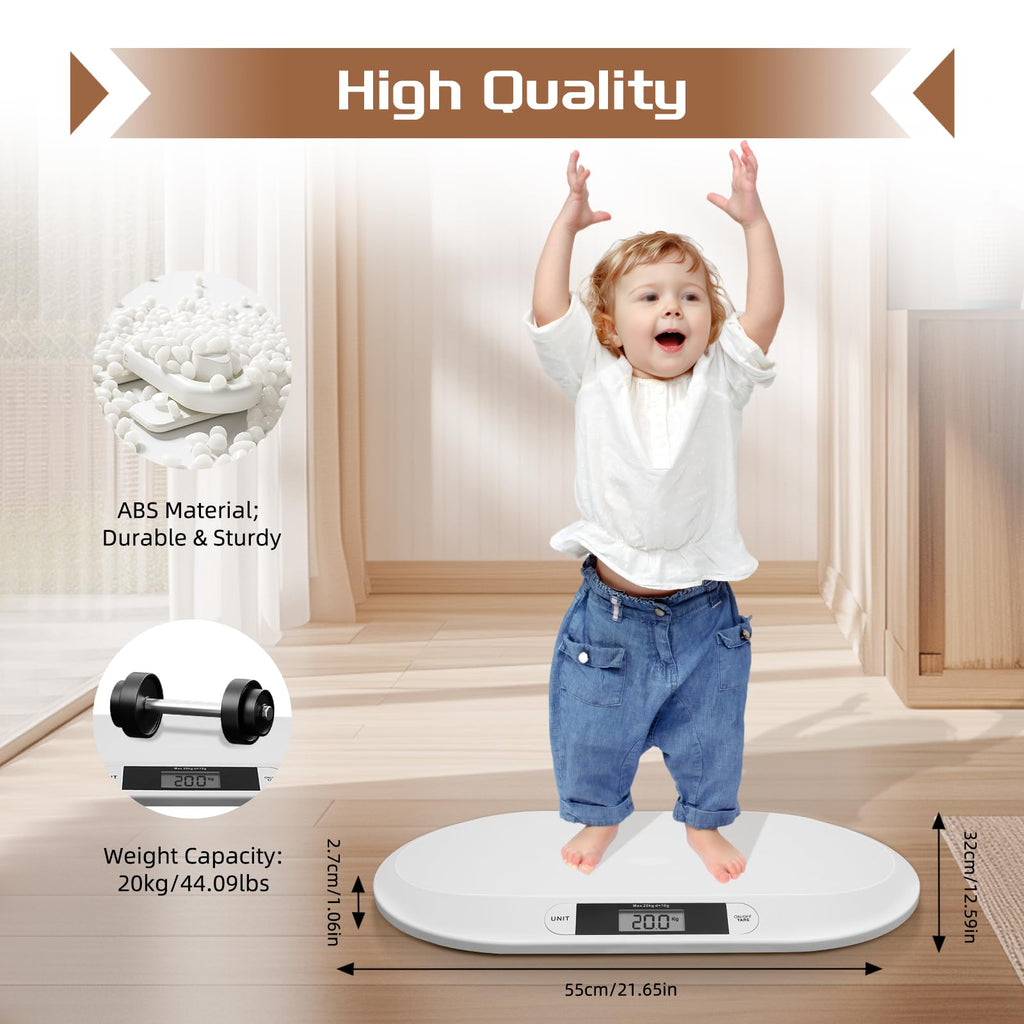 Digital Infant Scale 20kg/44lb LCD Display O199