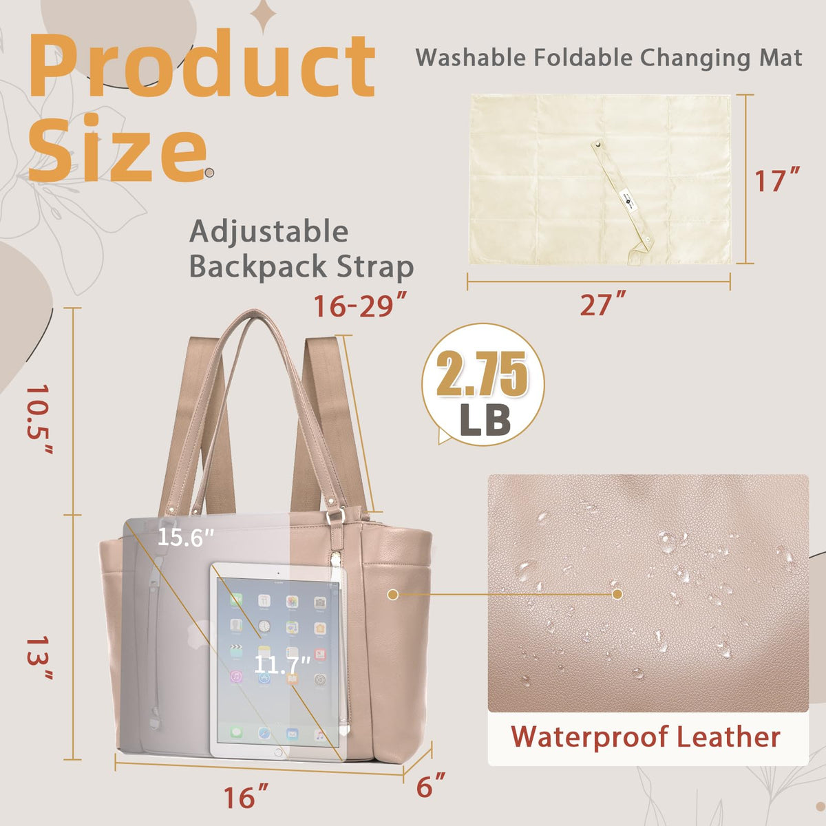 Diaper Bag Tote I153491