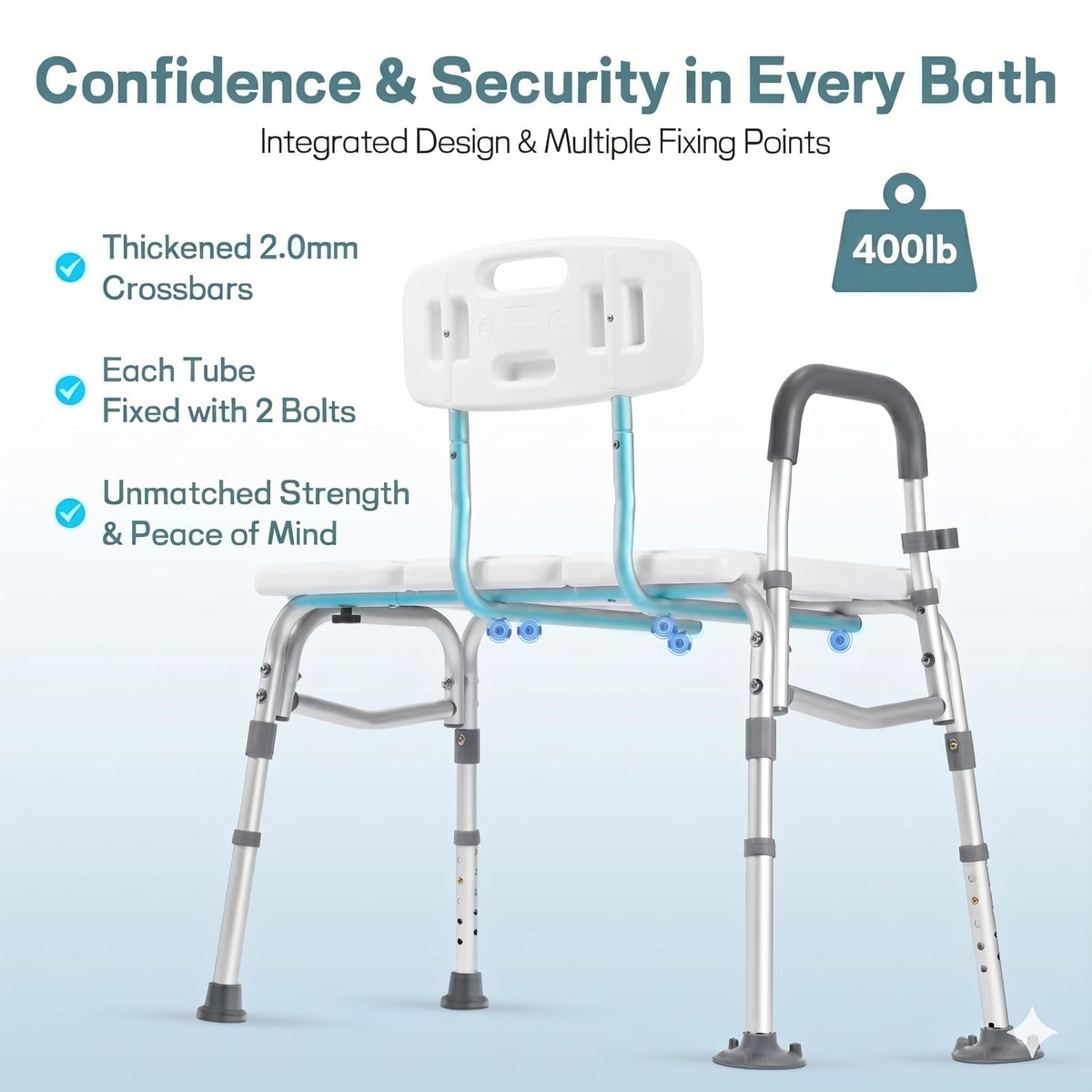 Tub Transfer Bench & Shower Chair G76959