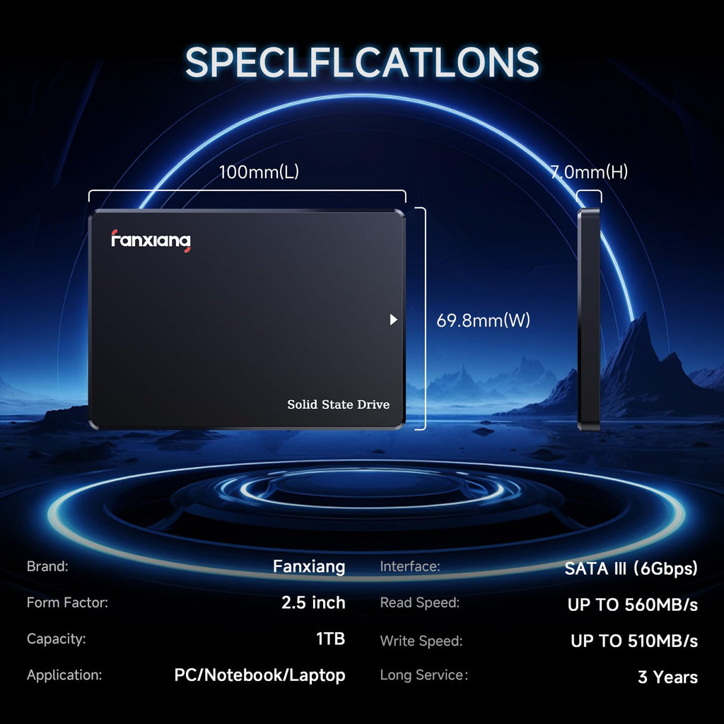 1TB SATA III 2.5'' Internal Solid State Drive K34260