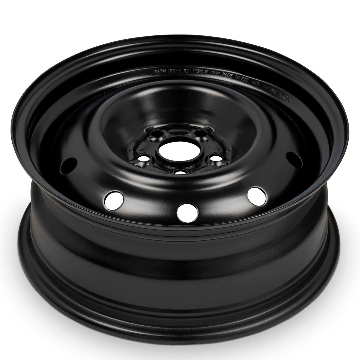 16 Inch Black Steel Rim T19500