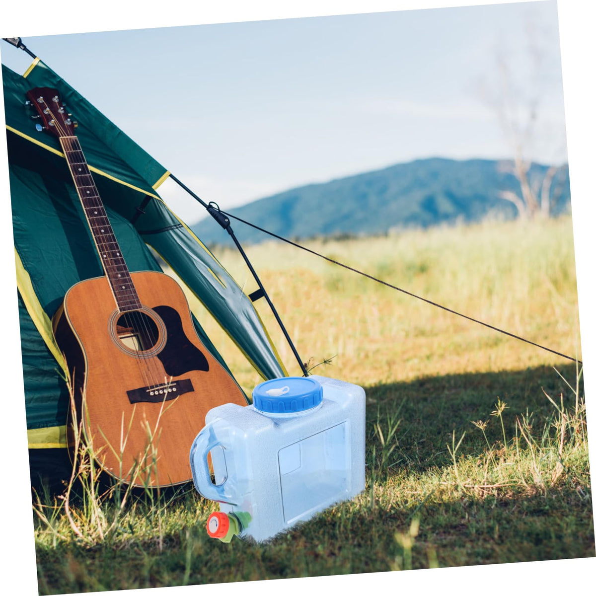 Portable 5L Blue Water Bucket Z362496