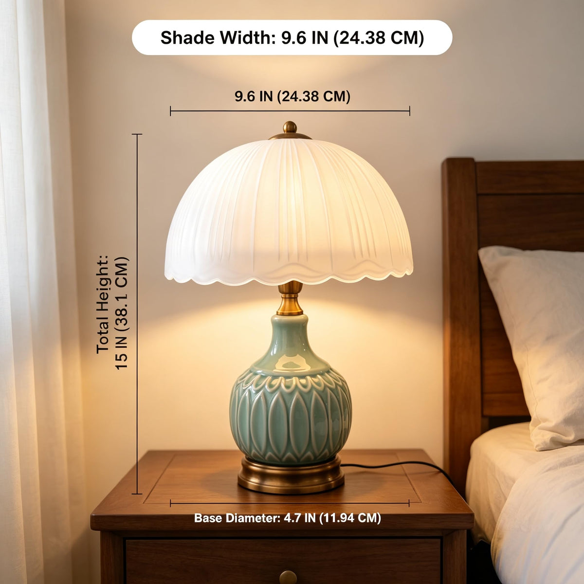 Ceramic Retro Table Lamp S523459
