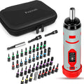 Torque Screwdriver Set 7.91 N·m 1/4" Drive with 40 S2 Bits J7843