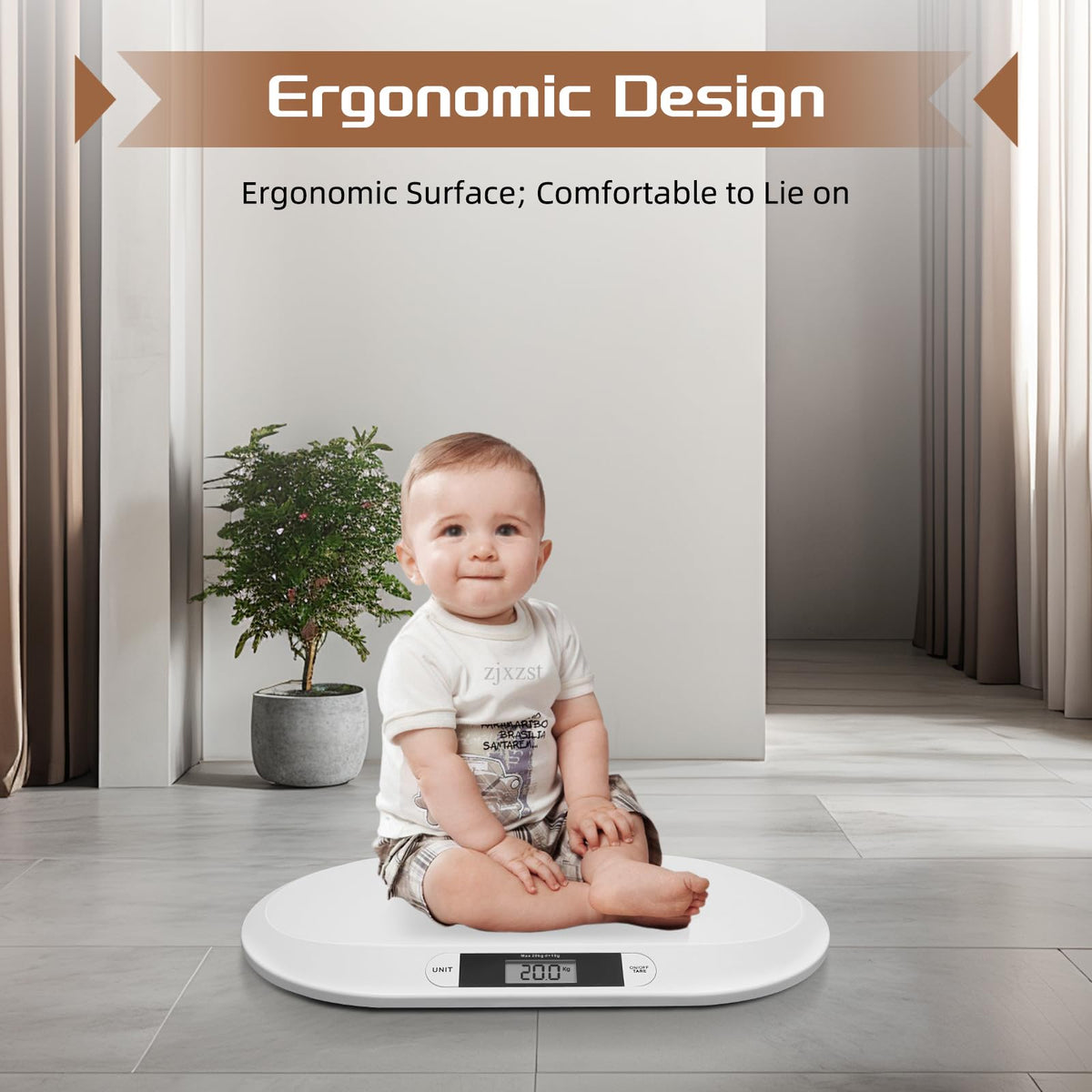 Digital Infant Scale 20kg/44lb LCD Display O199