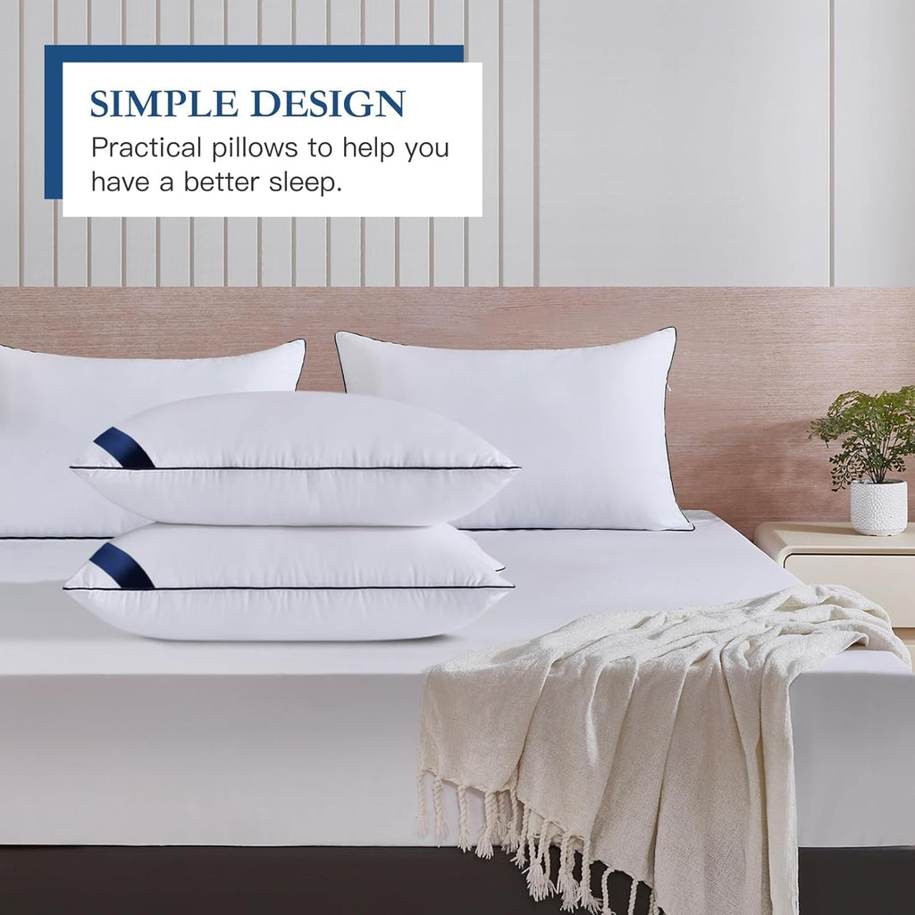 King Size Set of 2 Bed Pillows I6596
