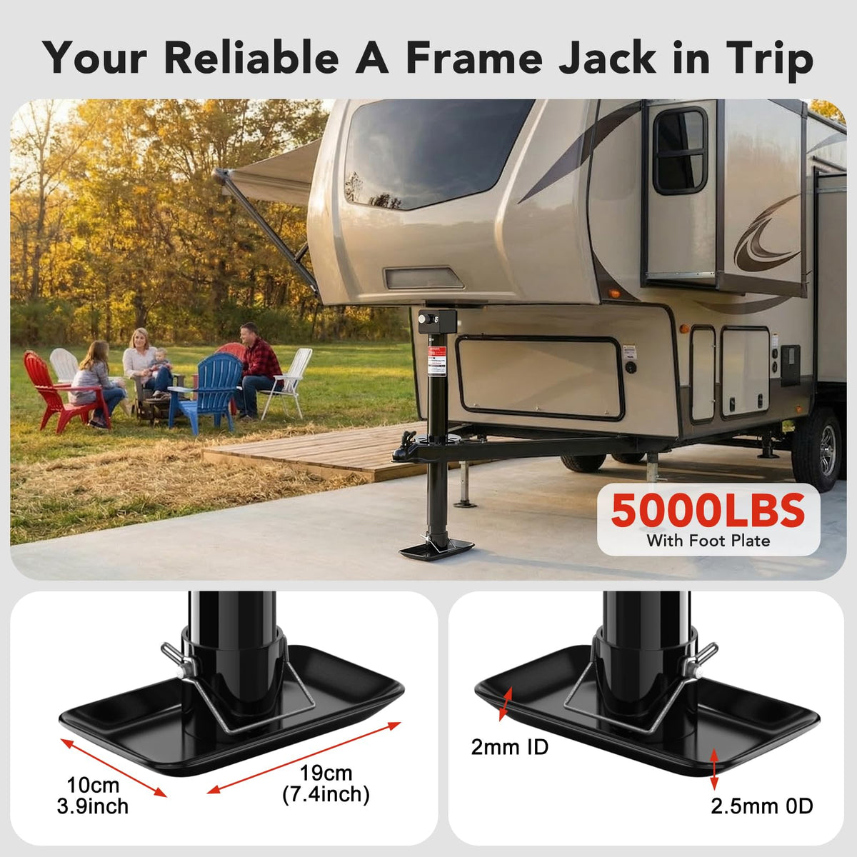 A-Frame Trailer Jack 2-in-1 O294607